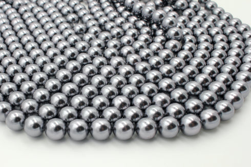 Midnight Blue Pearls, South Sea Pearls, 8mm, Round